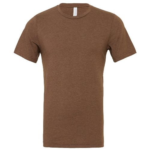 Bella Canvas Unisex Heather Cvc Short Sleeve T-Shirt Heather Brown